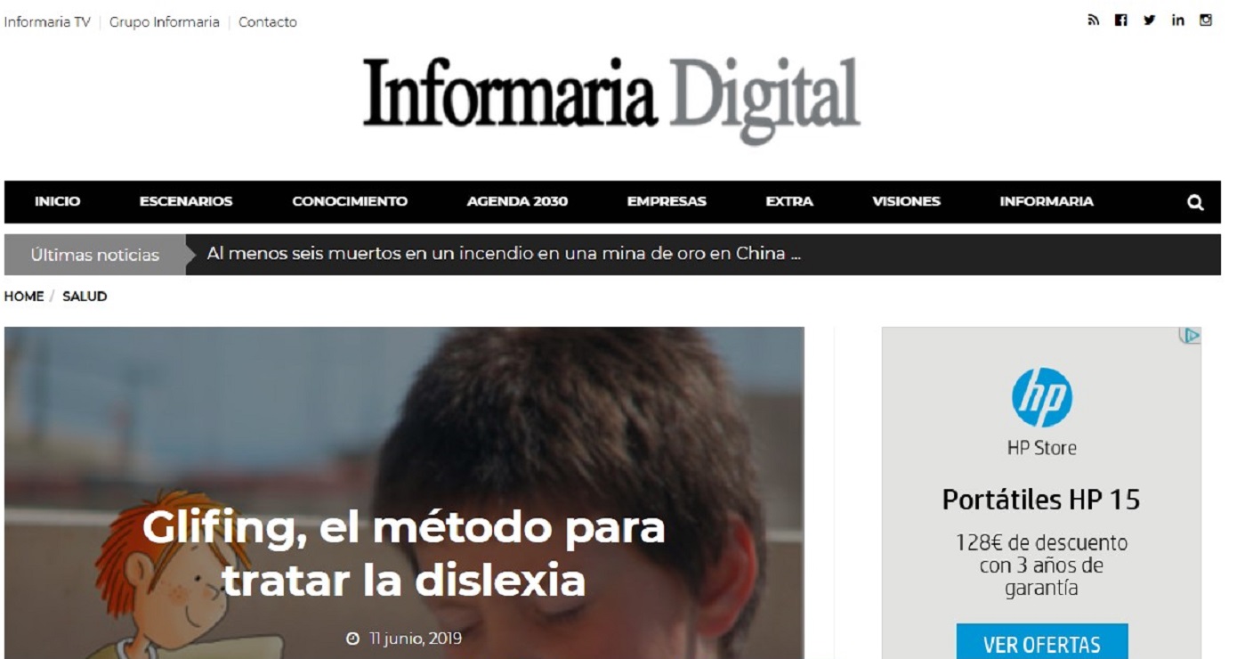 Glifing a" Informaria Digital" - 11/06/2019 gabinete de prensa
