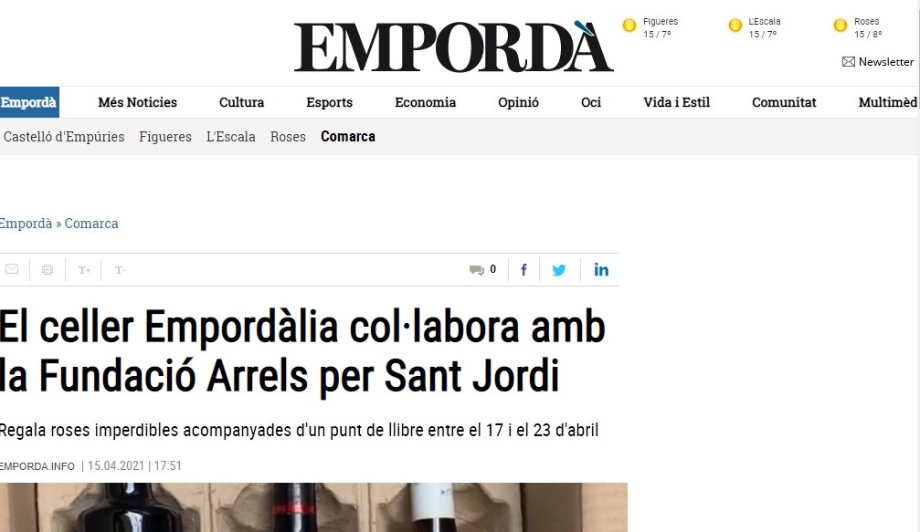 El celler Empordàlia a Empordà - 15/04/2021 gabinete de prensa